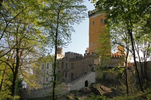 Burg Stolzenfels, Start des Mosel-Caminos