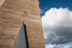 Wolkendramaturgie über der Bruder-Klaus-Kapelle